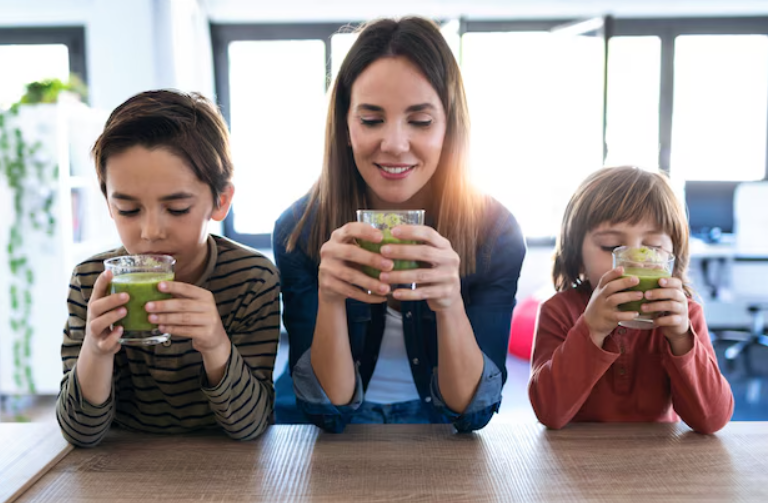 Benefits for Children from Organic Health Drinks